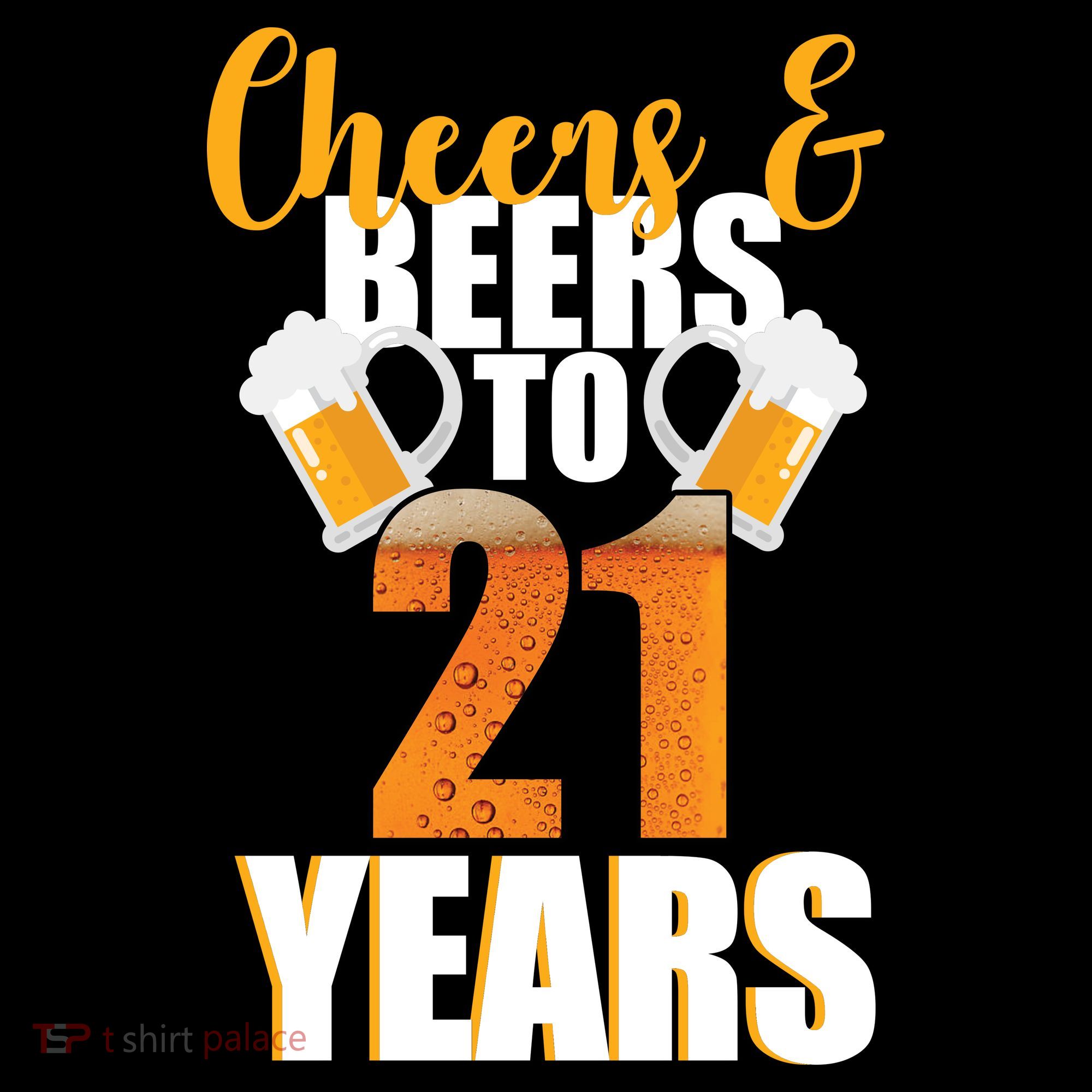 21st Birthday Cheers & Beers To 21 Years Women's Tank Top