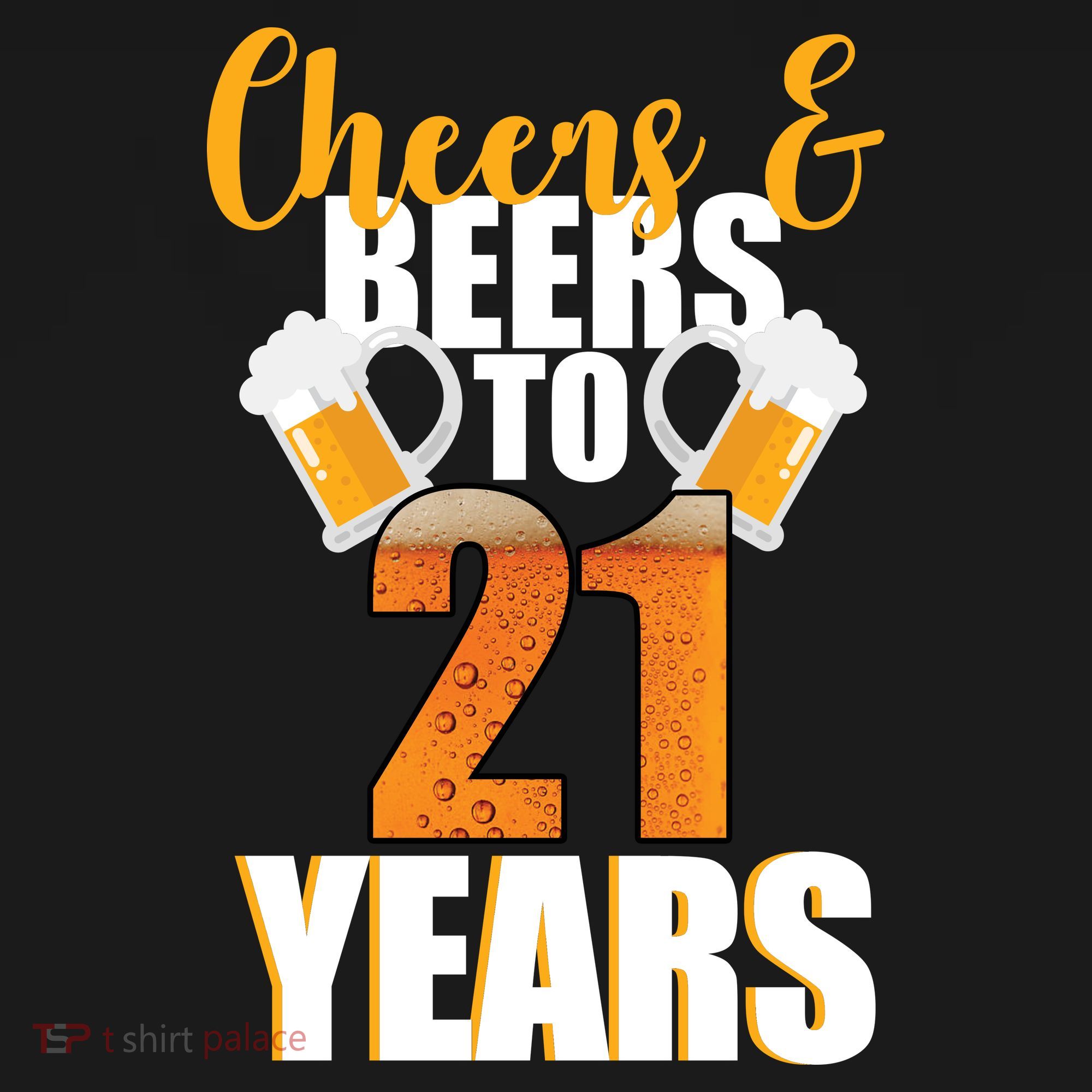 21st Birthday Cheers & Beers To 21 Years Tote Bag