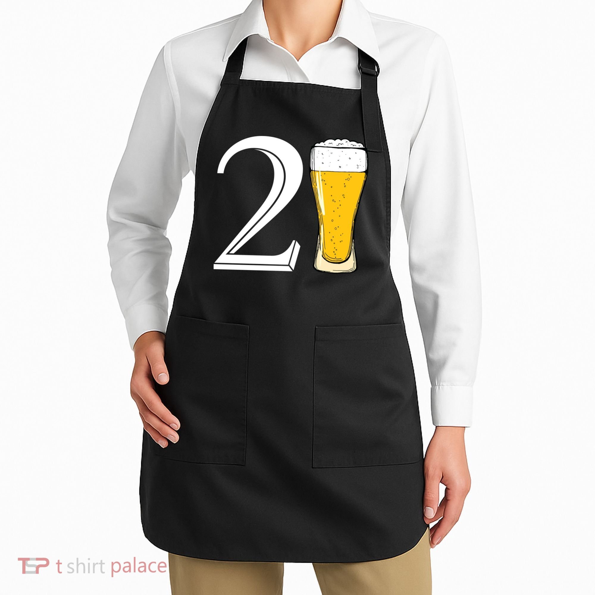 21st Birthday Funny Beer Apron
