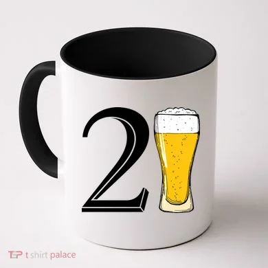 21st Birthday Funny Beer Coffee Mug