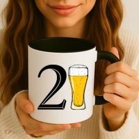 21st Birthday Funny Beer Coffee Mug thumb 3