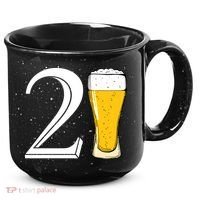 21st Birthday Funny Beer 15oz Campfire Ceramic Mug thumb 0