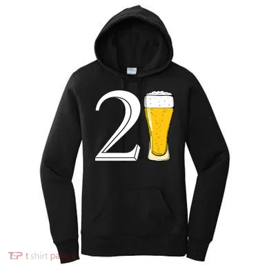 21st Birthday Funny Beer Women's Hoodie