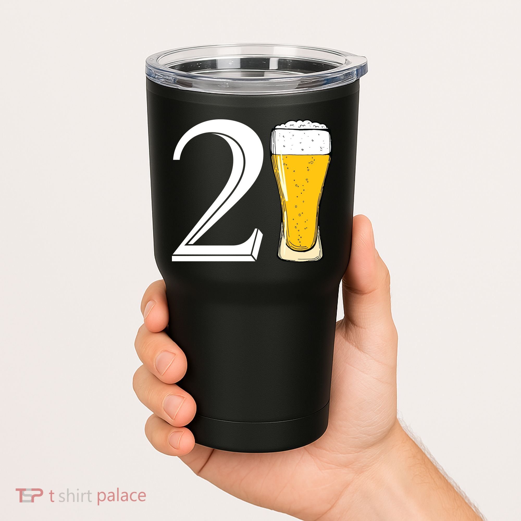 21st Birthday Funny Beer Tumbler