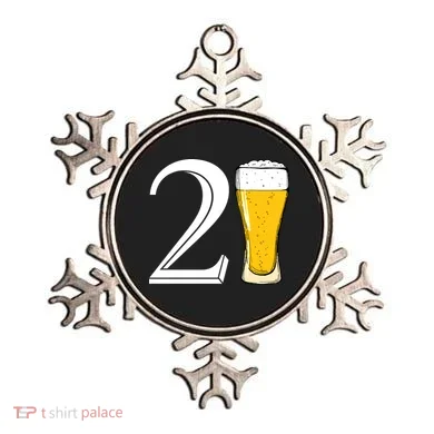 21st Birthday Funny Beer Ornament