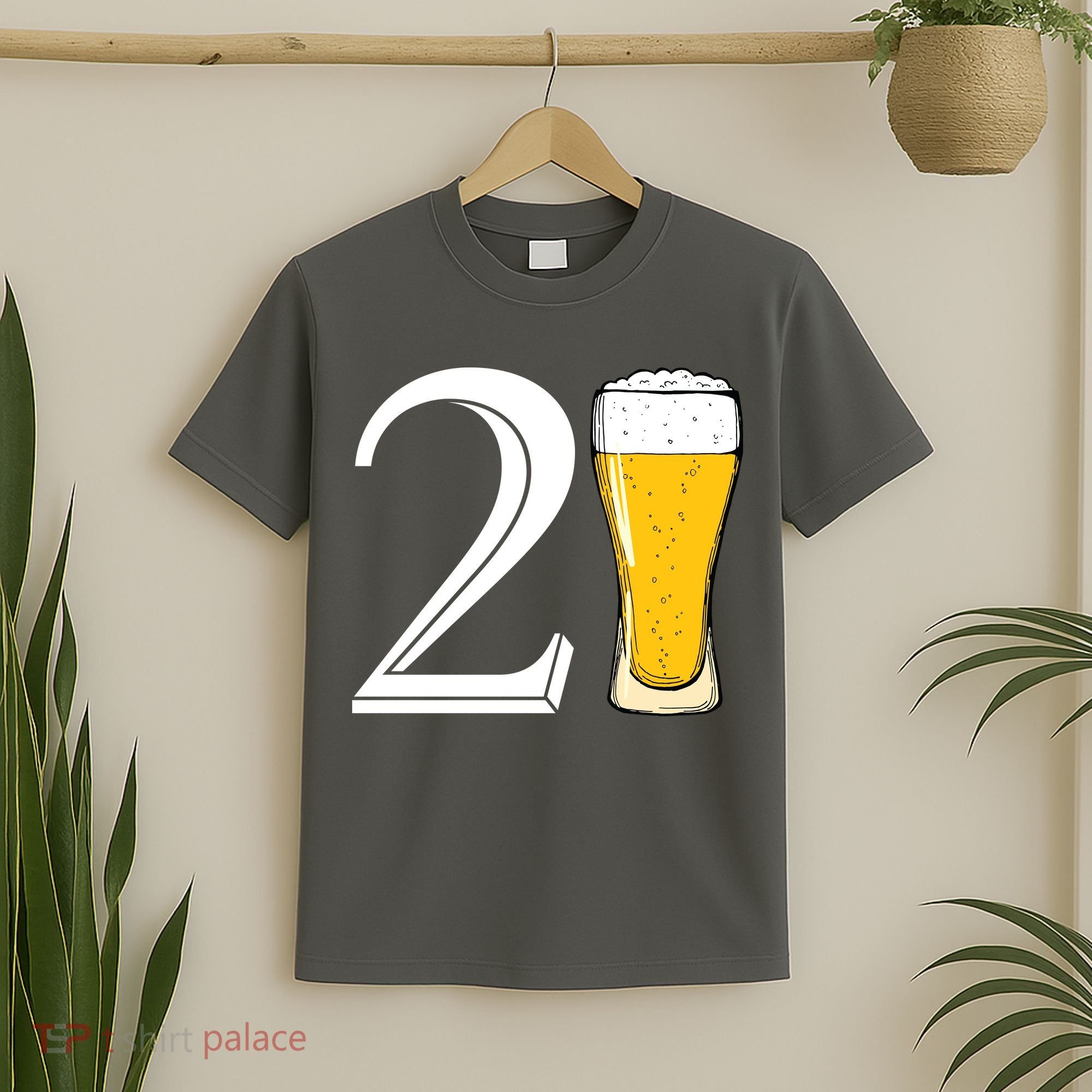21st Birthday Funny Beer T-Shirt