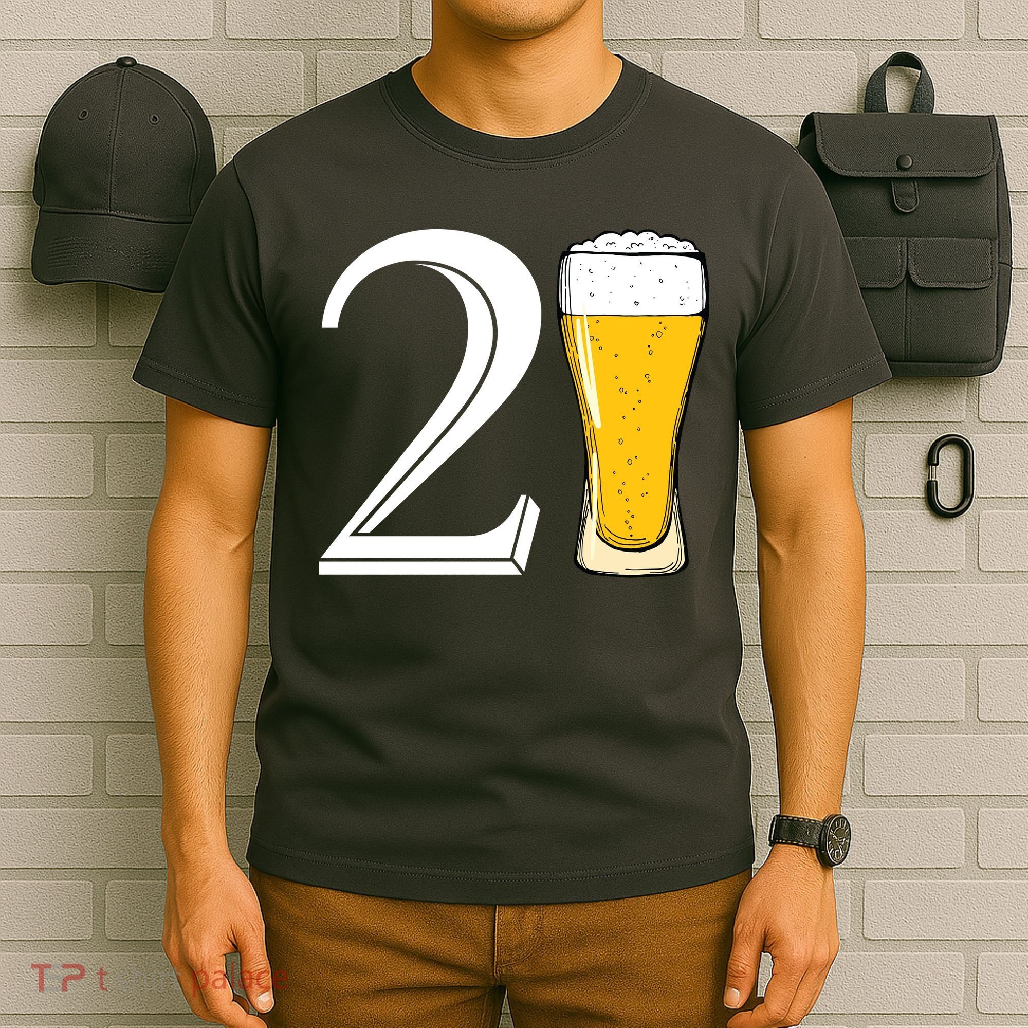 21st Birthday Funny Beer T-Shirt