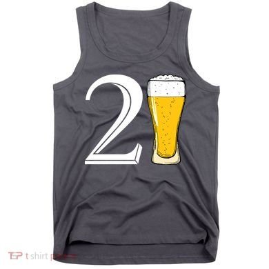 21st Birthday Funny Beer Tank Top