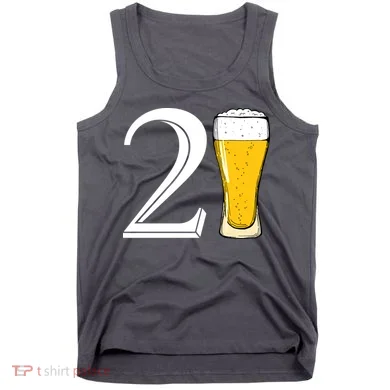 21st Birthday Funny Beer Tank Top