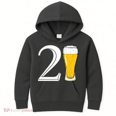 21st Birthday Funny Beer Kids Hoodie