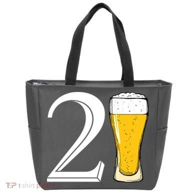 21st Birthday Funny Beer Tote Bag