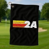 2a 2nd Amendment Pro Gun Second Amendment Golf Towel thumb 1