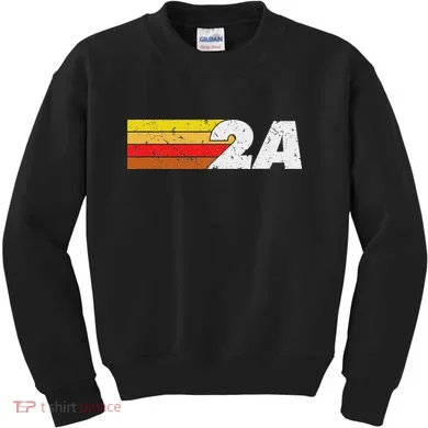 2a 2nd Amendment Pro Gun Second Amendment Kids Sweatshirt