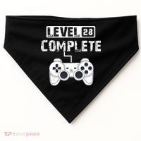 28th 28 Year Wedding Anniversary Funny Couple USA-Made Doggie Bandana thumb 0