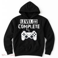 28th 28 Year Wedding Anniversary Funny Couple Hoodie thumb 0