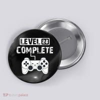 28th 28 Year Wedding Anniversary Funny Couple Button thumb 0