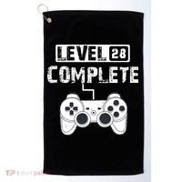 28th 28 Year Wedding Anniversary Funny Couple Golf Towel thumb 0