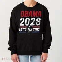 2028 3rd Term Lets Fix This Women's Sweatshirt thumb 0