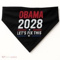 2028 3rd Term Lets Fix This USA-Made Doggie Bandana thumb 0