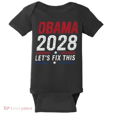 2028 3rd Term Lets Fix This Baby Bodysuit