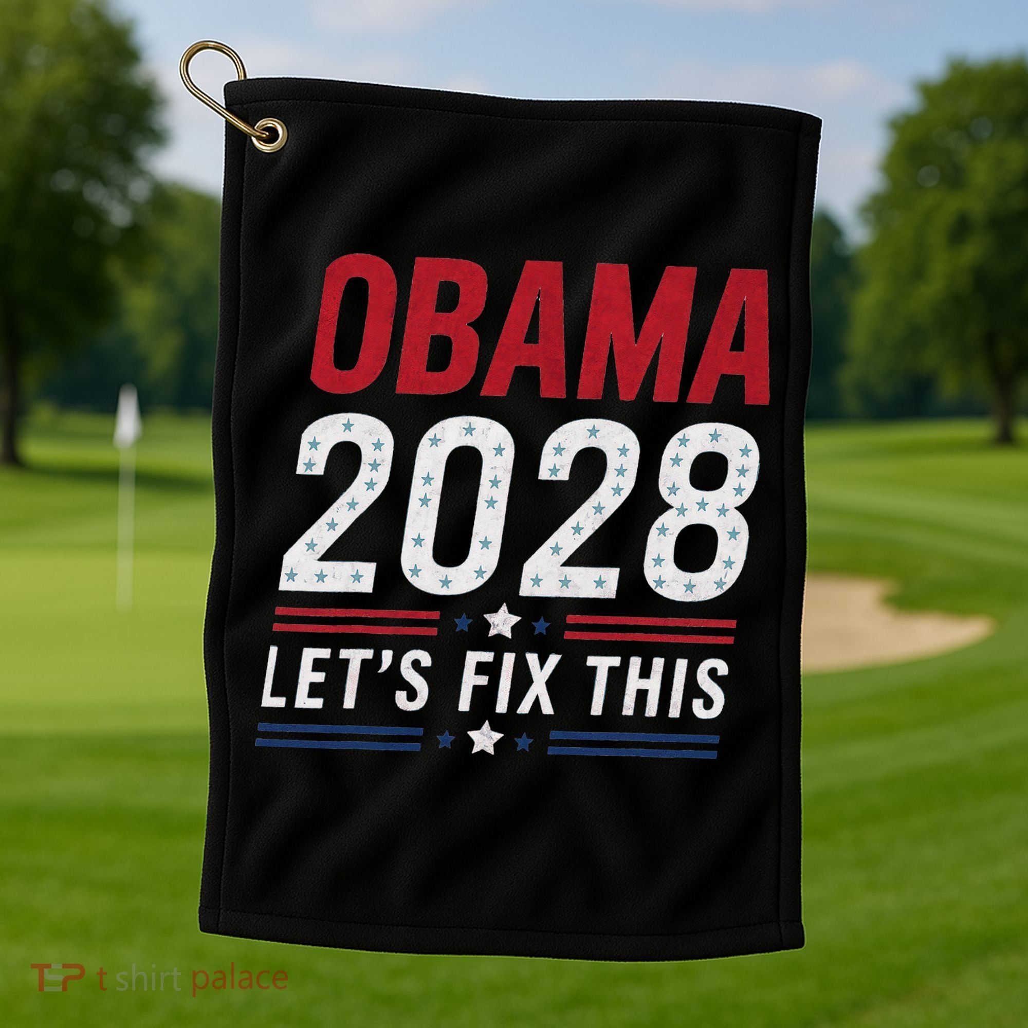 2028 3rd Term Lets Fix This Golf Towel