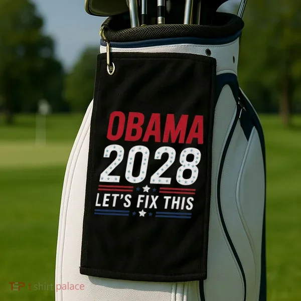 2028 3rd Term Lets Fix This Golf Towel