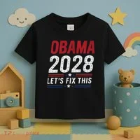 2028 3rd Term Lets Fix This Toddler T-Shirt thumb 3