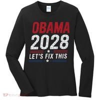 2028 3rd Term Lets Fix This Women's Long Sleeve Shirt thumb 0