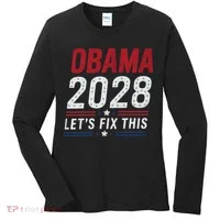 2028 3rd Term Lets Fix This Women's Long Sleeve Shirt thumb 0