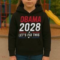2028 3rd Term Lets Fix This Kids Hoodie thumb 3