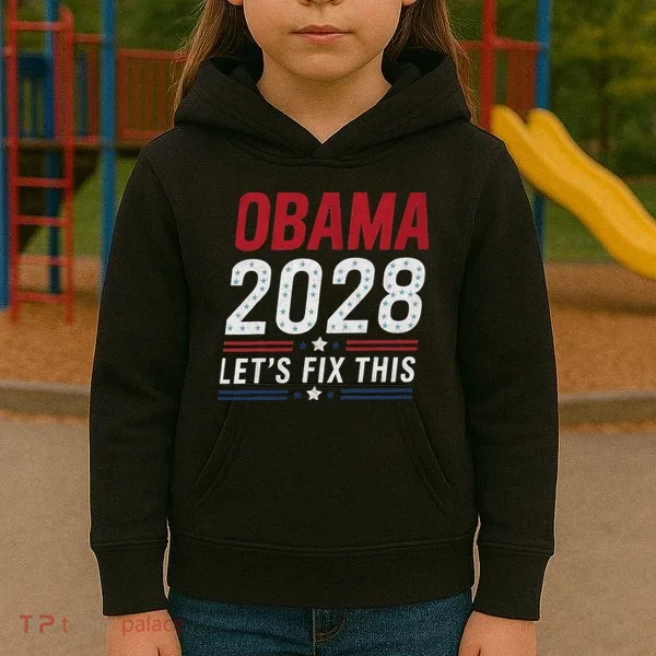 2028 3rd Term Lets Fix This Kids Hoodie