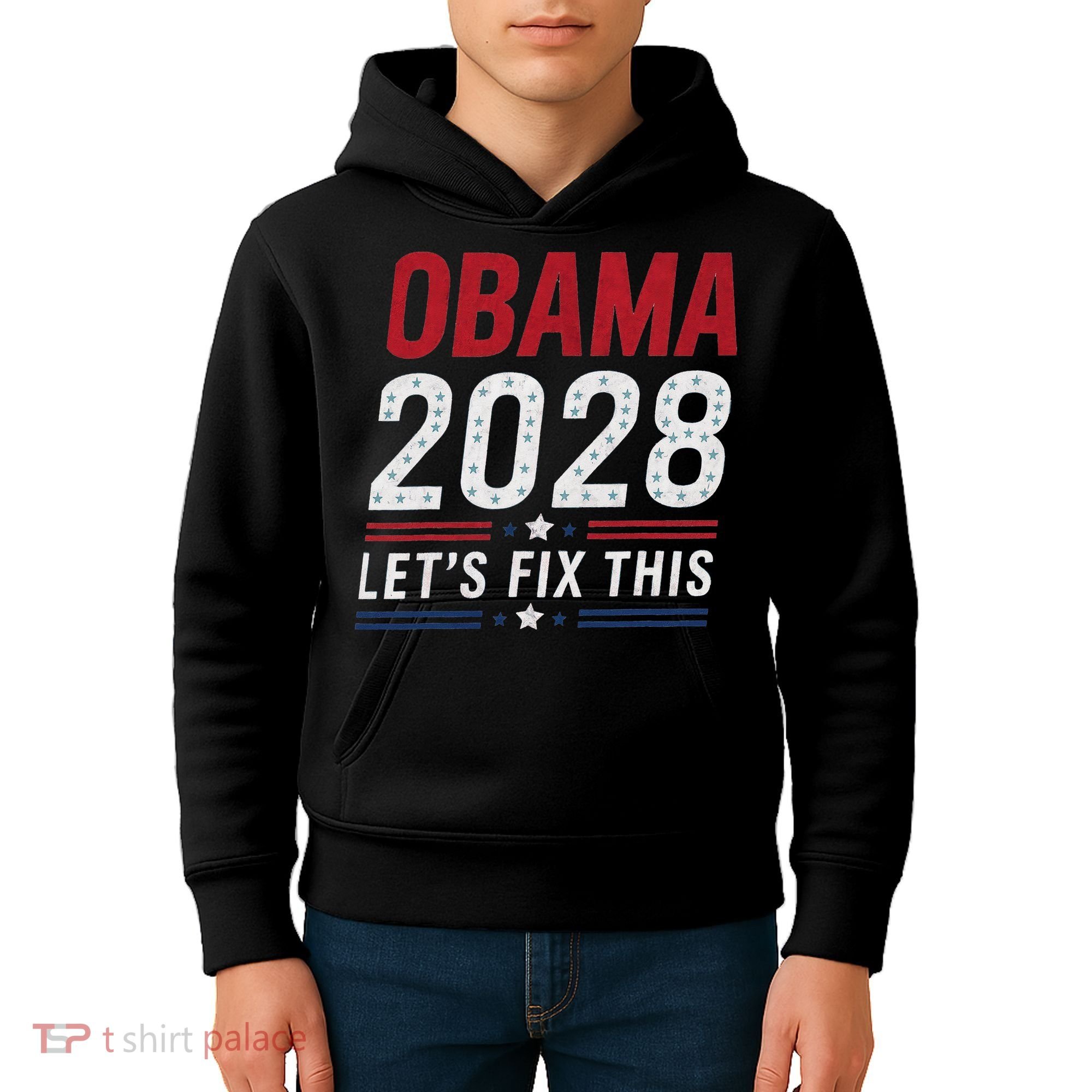 2028 3rd Term Lets Fix This Kids Hoodie