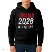 2028 3rd Term Lets Fix This Kids Hoodie thumb 4