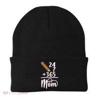 24 7 365 Days Mom Beanie thumb 0