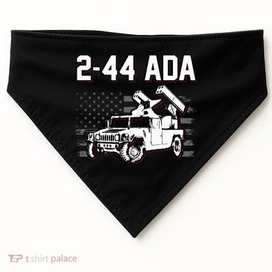 2 44 Ada 108th Adab Air Defense Artillery Brigade USA-Made Doggie Bandana