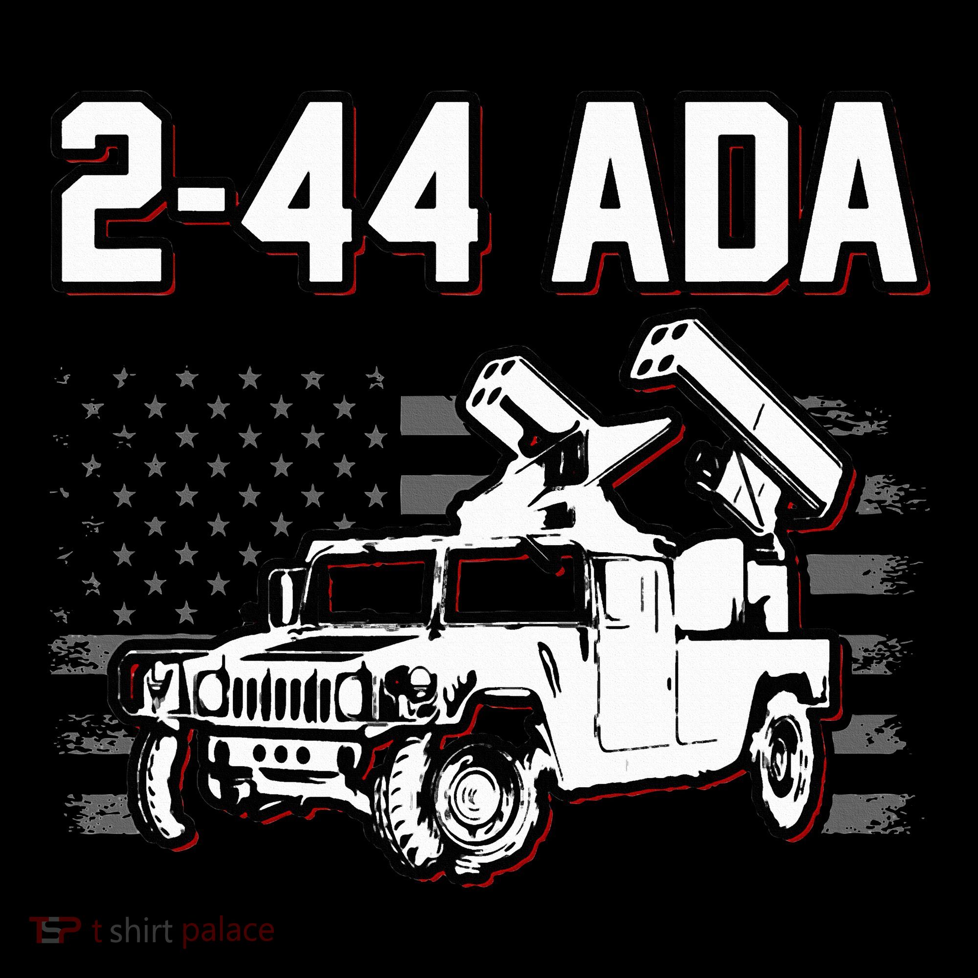 2 44 Ada 108th Adab Air Defense Artillery Brigade Women's Hoodie