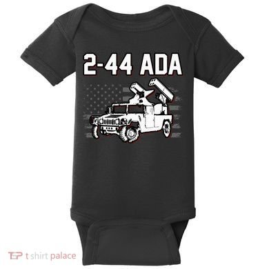 2 44 Ada 108th Adab Air Defense Artillery Brigade Baby Bodysuit