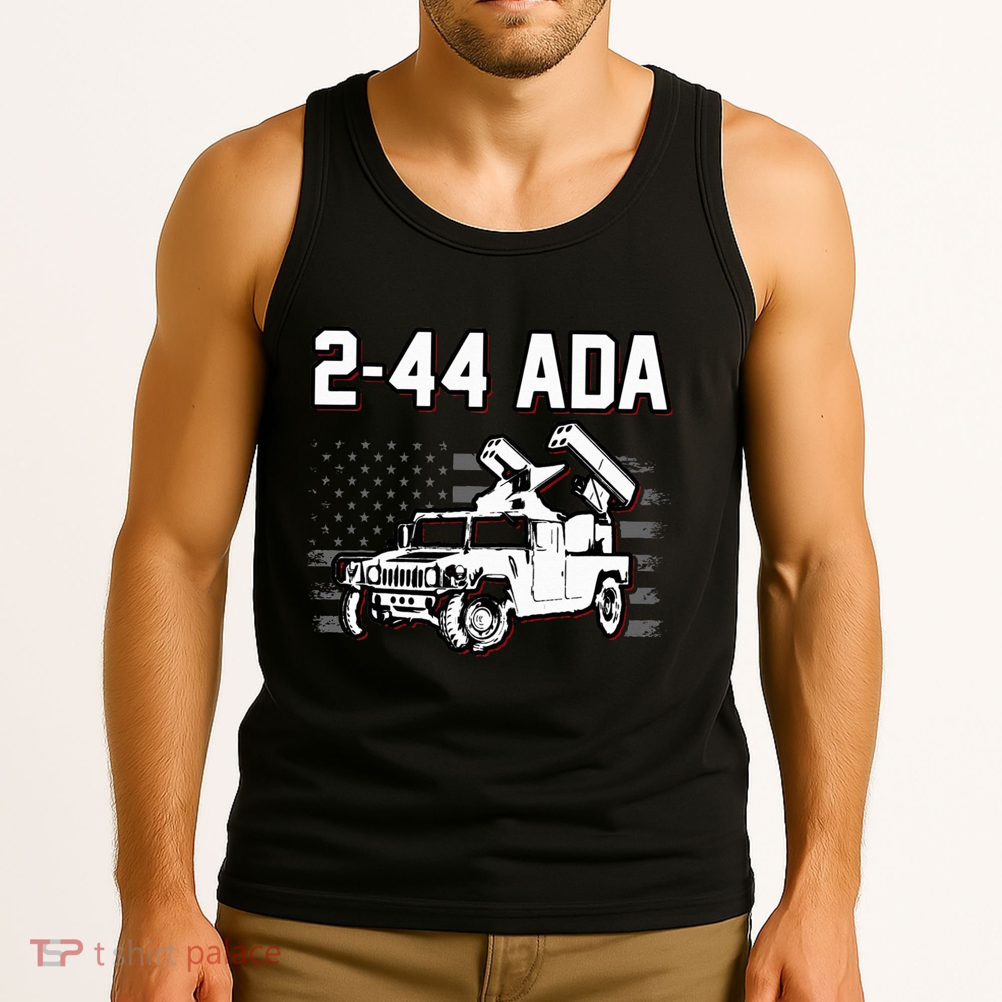 2 44 Ada 108th Adab Air Defense Artillery Brigade Tank Top
