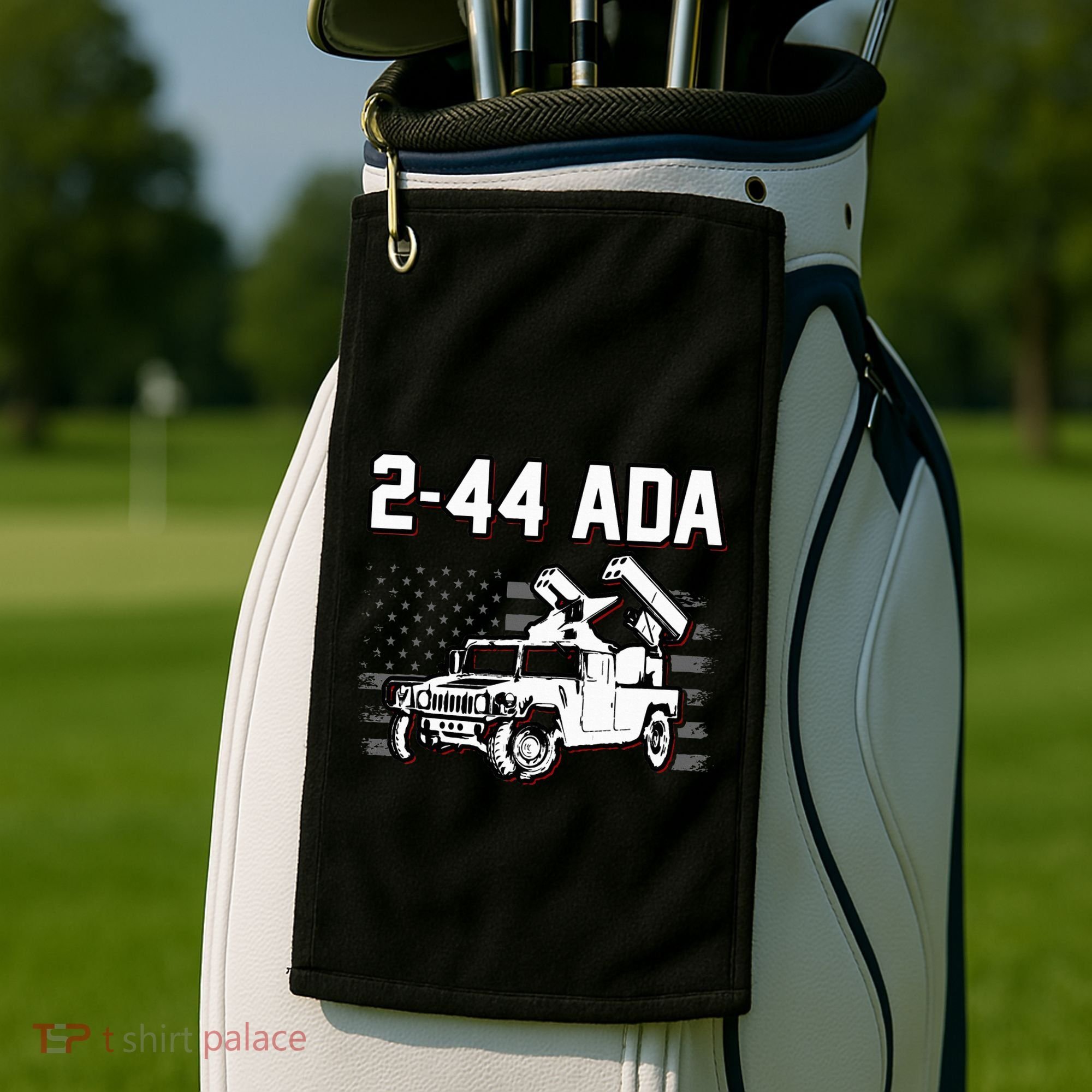 2 44 Ada 108th Adab Air Defense Artillery Brigade Golf Towel