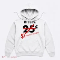 25 Cent Kisses College Is Expensive Retro  Hoodie thumb 0