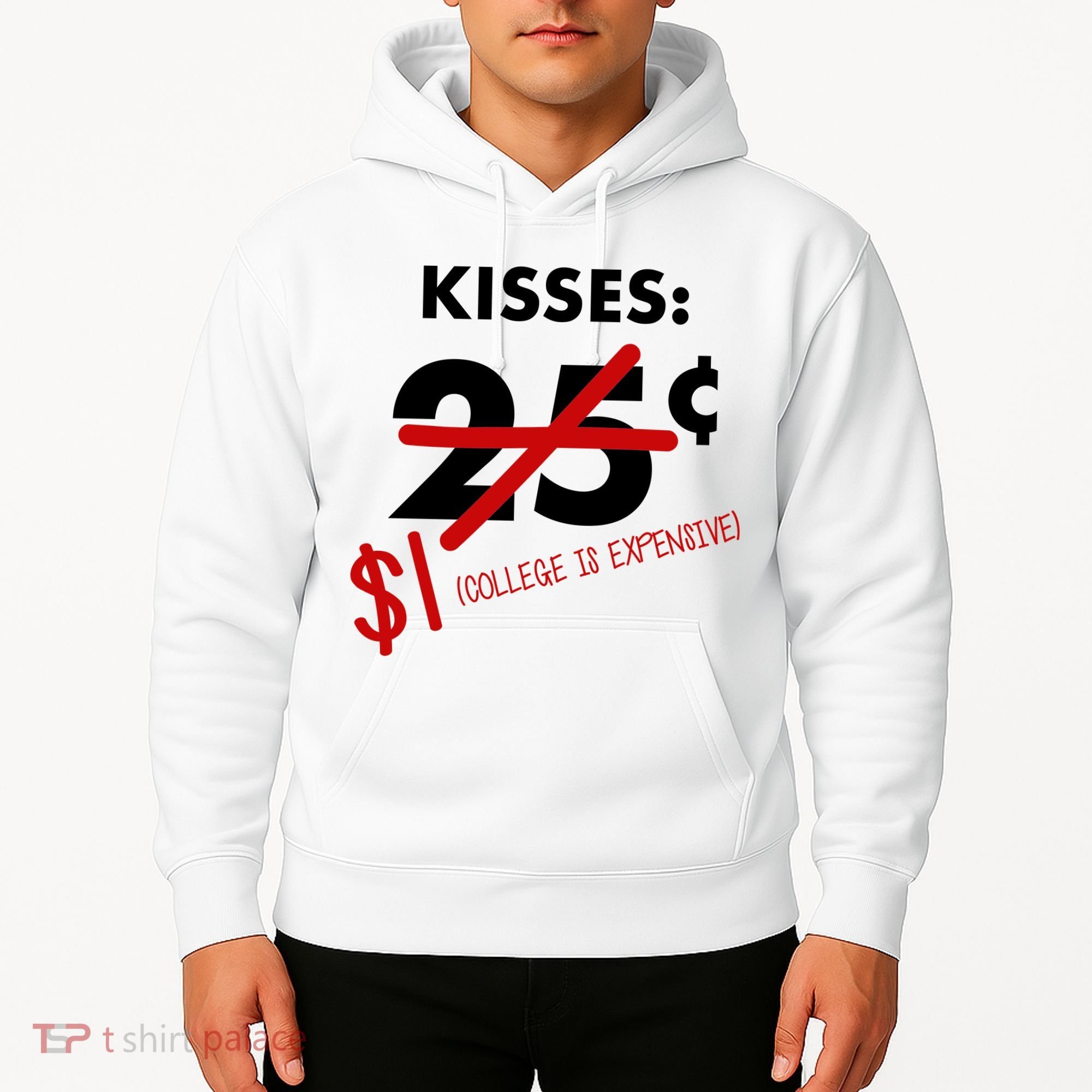 25 Cent Kisses College Is Expensive Retro  Hoodie