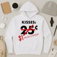 25 Cent Kisses College Is Expensive Retro  Hoodie thumb 3