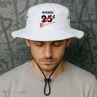 25 Cent Kisses College Is Expensive Retro  Bucket Hat thumb 2
