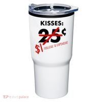 25 Cent Kisses College Is Expensive Retro  Tumbler thumb 0