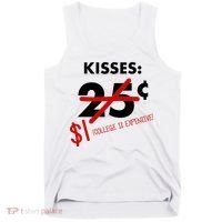 25 Cent Kisses College Is Expensive Retro  Tank Top thumb 0