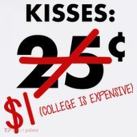 25 Cent Kisses College Is Expensive Retro  Women's T-Shirt thumb 6