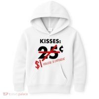 25 Cent Kisses College Is Expensive Retro  Kids Hoodie thumb 0