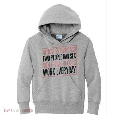 25th Birthday Funny Kids Hoodie