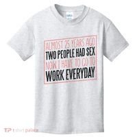 25th Birthday Funny Kids T-Shirt thumb 0