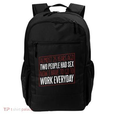 25th Birthday Funny Backpack